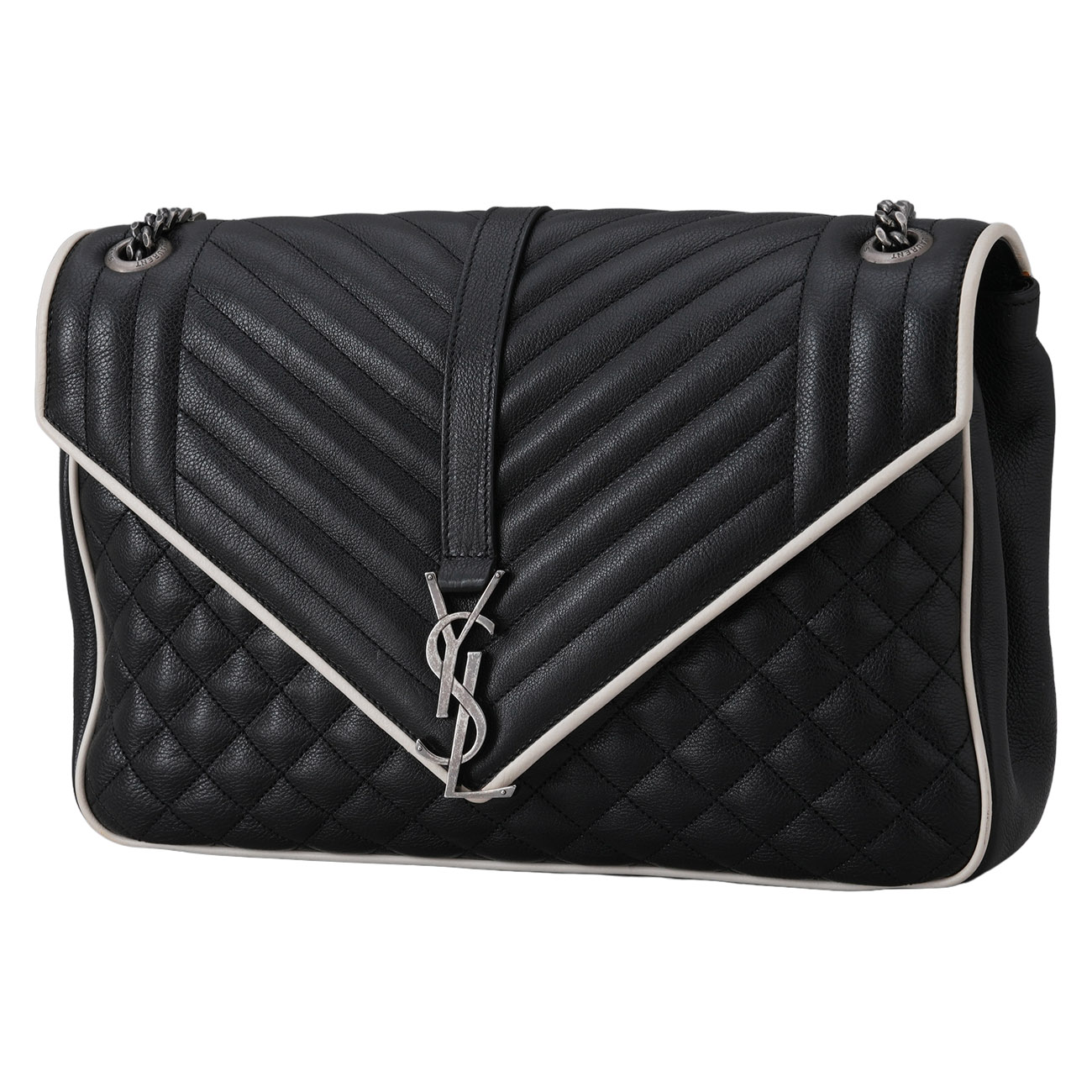 YVES SAINT LAURENT(USED)생로랑 앙브로프 체인 숄더백 라지